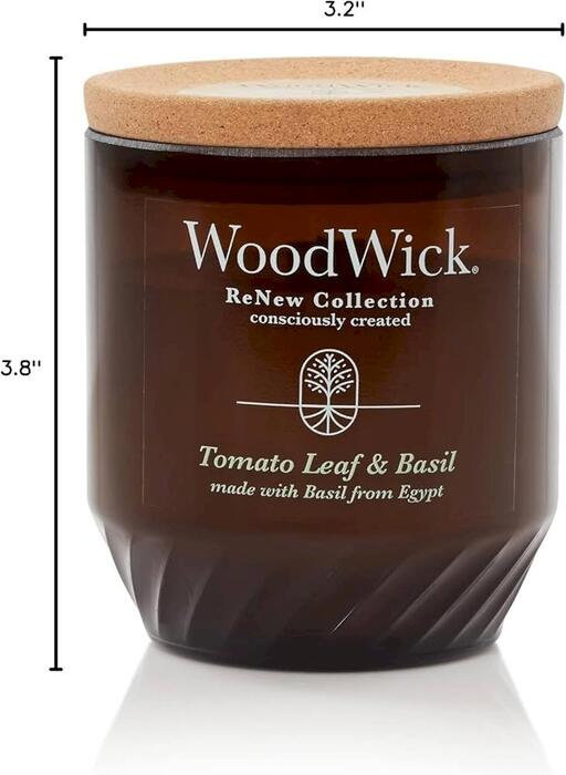 Woodwick Renew Tomato Leaf & Basil