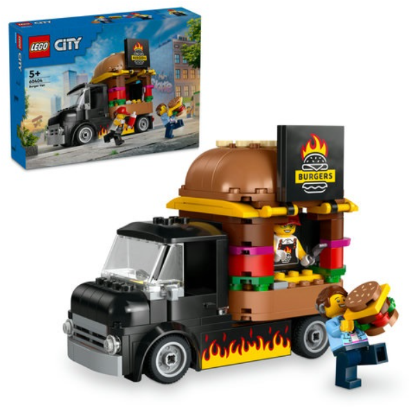 LEGO City 60404 Burger Truck Konstruktors