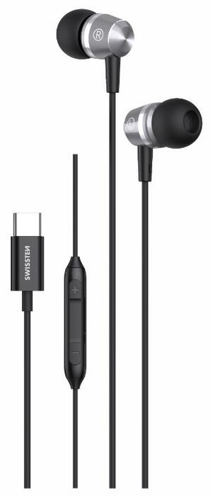 Swissten Metallic USB-C Austiņas (51109100)