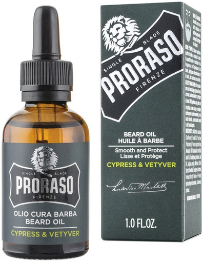 Proraso Cypress And Vetiver Bārdas Eļļa