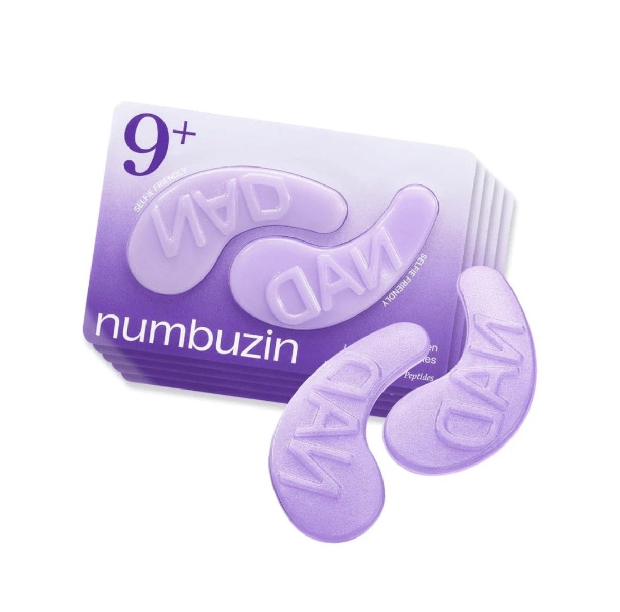 Numbuzin No.9 NAD+ Collagen Under Eye Patches Acu Plāksteri 5 Pāri (8809652589619)