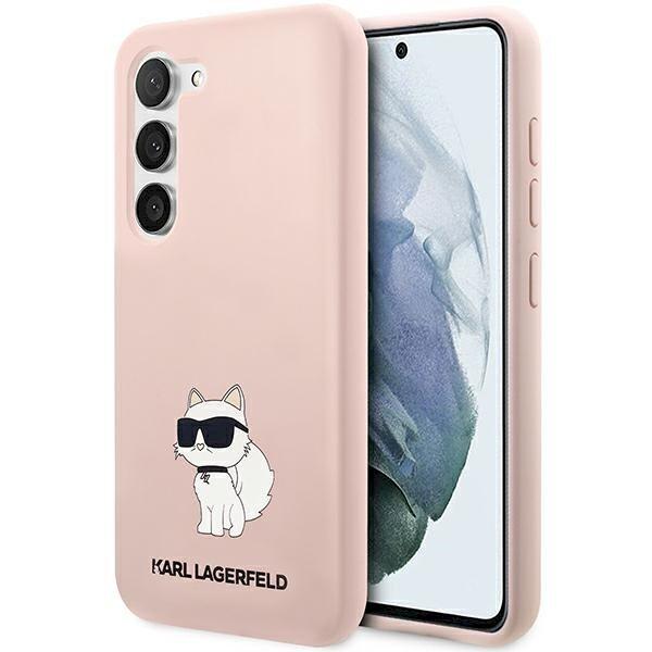 Karl Lagerfeld KLHCS23MSNCHBCP Aizsargapvalks priekš Samsung