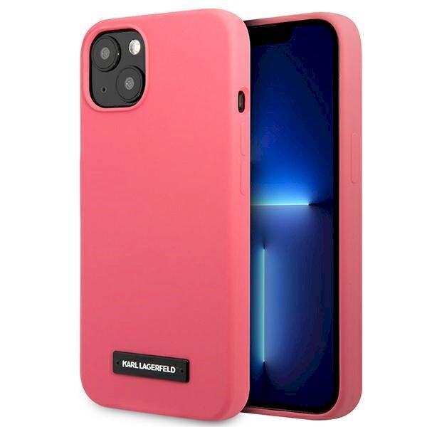 Karl Lagerfeld KLHCP13MSLMP1PI Aizsargapvalks priekš iPhone
