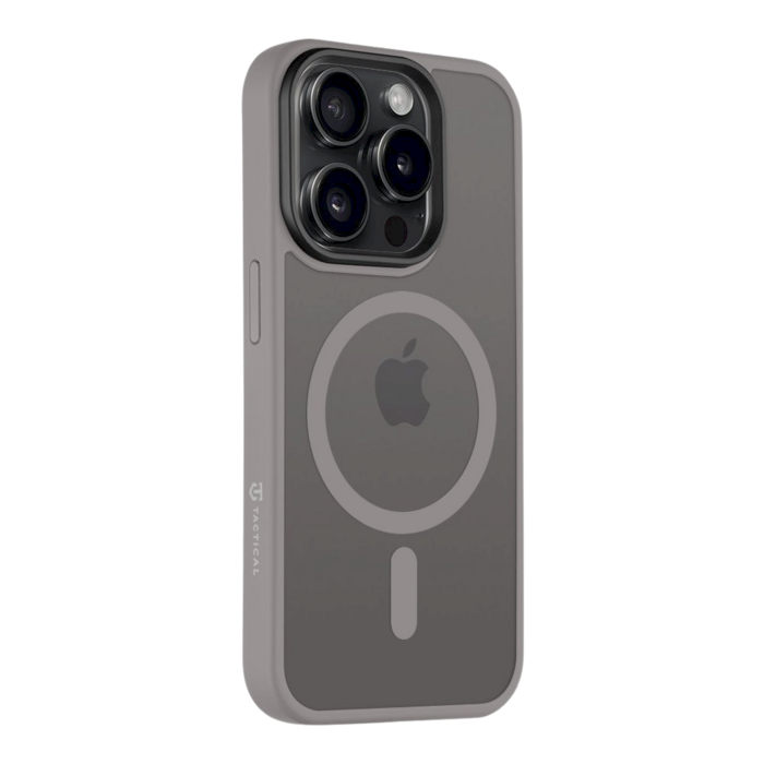 Tactical MagForce Hyperstealth Cover Защитный чехол для iPhone 15 Pro / светло-серый (TA-57983115960)