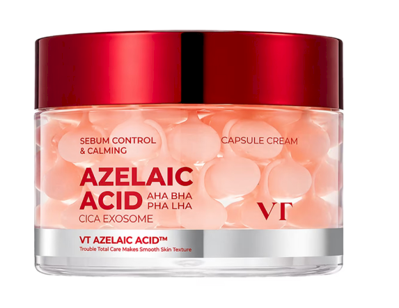 VT COSMETICS Azelaic Acid Care Capsule Cream Капсульный крем с азелаиновой кислотой для проблемной кожи 50 ml (8803463018108)