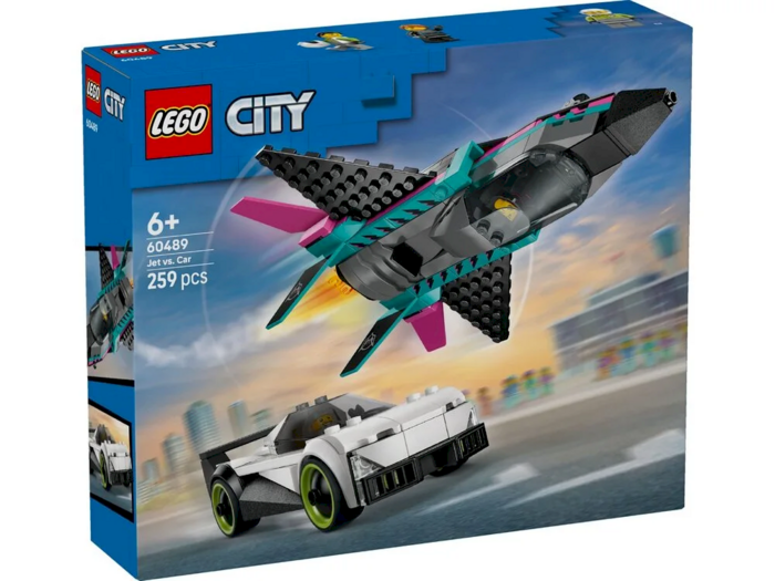 LEGO 60489 City Jet vs Car