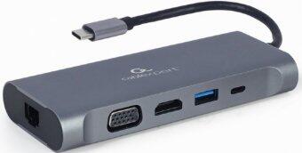 Gembird USB Type-C Multi-Port Dokstacija +