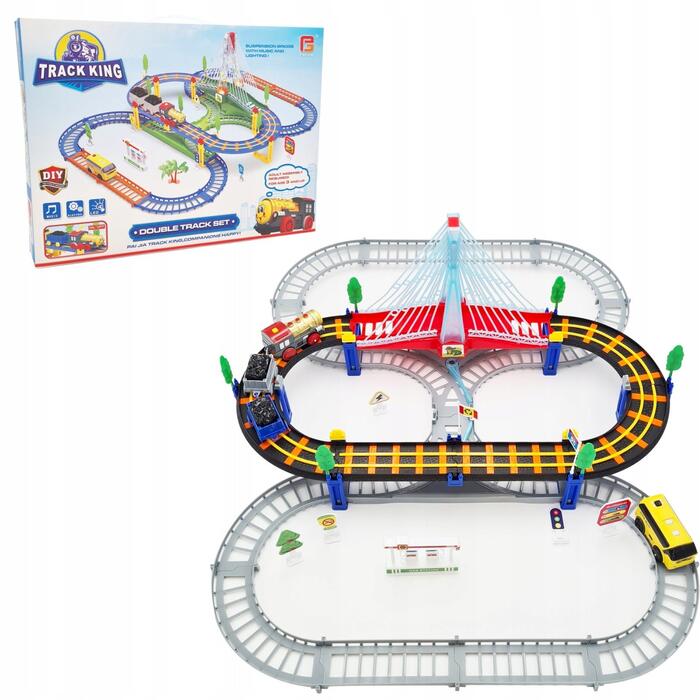 Extralink Track King Elektriskais rotaļu vilciena