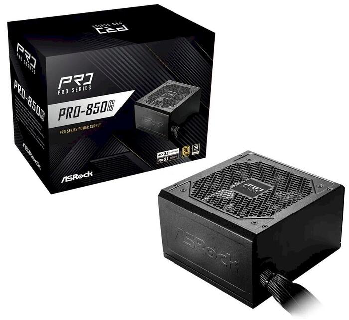 Asrock PRO-850G Barošanas Bloks 850W (90-UXR085-GNEAA2)