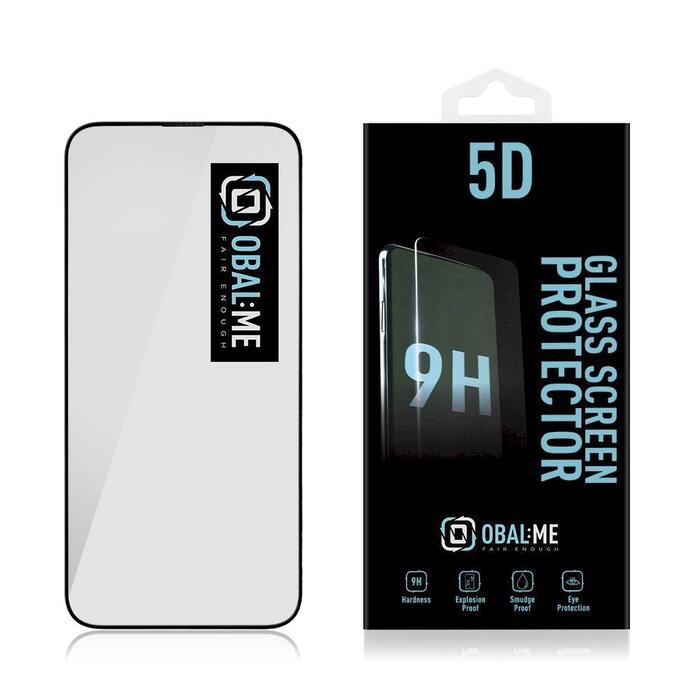 OBAL:ME 5D Glass Screen Protector Защитное стекло для Apple iPhone 15 Pro Max / чёрный (57983118466)