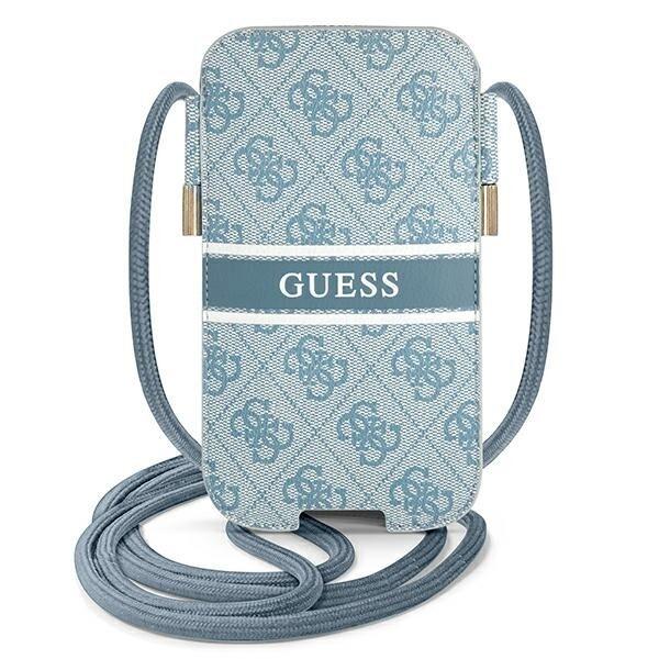 Guess Torebka GUPHL4GDBL Защитный чехол 6,7" / синий 4G Stripe (GUPHL4GDBL)
