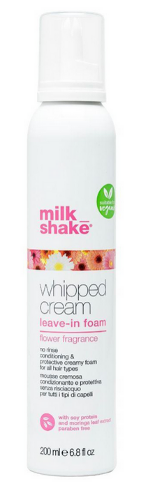 Milk Shake Whipped Cream Atstājamas putas ar ziedu aromātu 200 ml (8032274175063)