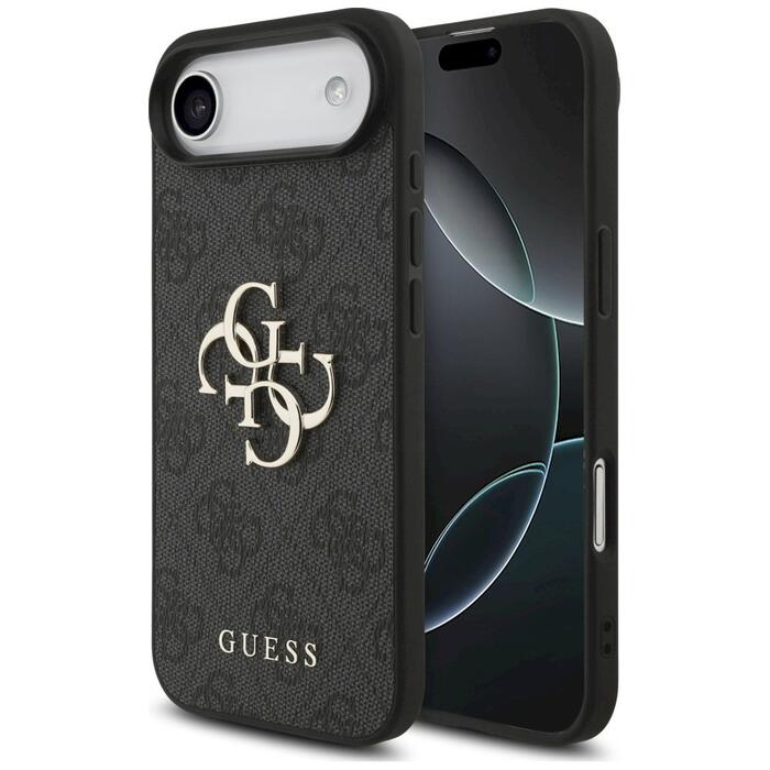 Guess 4G Big Logo Case Защитный чехол для iPhone Air / чёрный (GUHCP17M4GMGGR)
