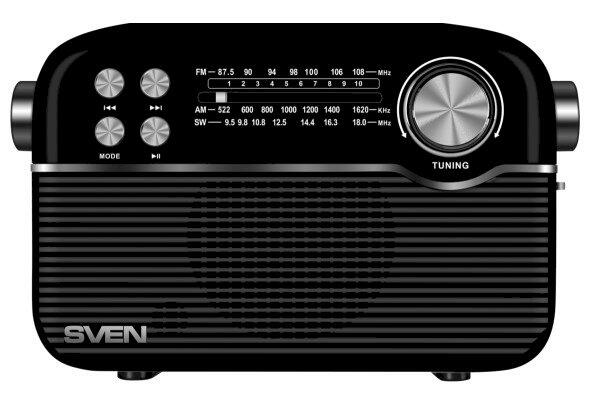 SVEN RP-500 Portatīvs radio uztvērējs (SRP-500B)
