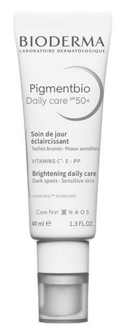 Bioderma Pigmentbio Brightening Ежедневный осветляющий крем SPF50+ 40 ml (3701129800072)