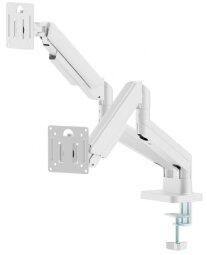 Gembird MA-DA2-06-W Stiprinājums 2 monitoriem 17&quot