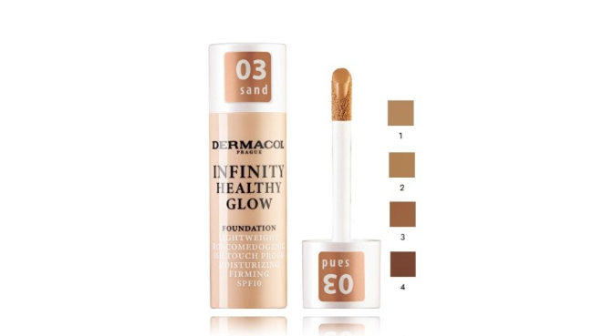 Dermacol Infinity Healthy Тональный крем 02 Beige 20 g (8595003139144)