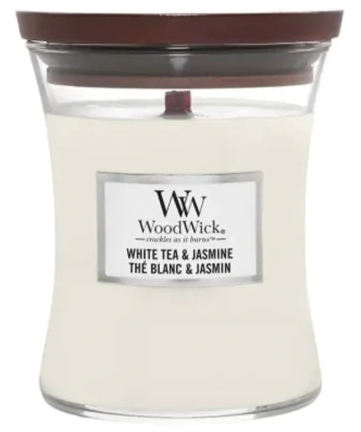 Woodwick White Tea & Jasmine Svece