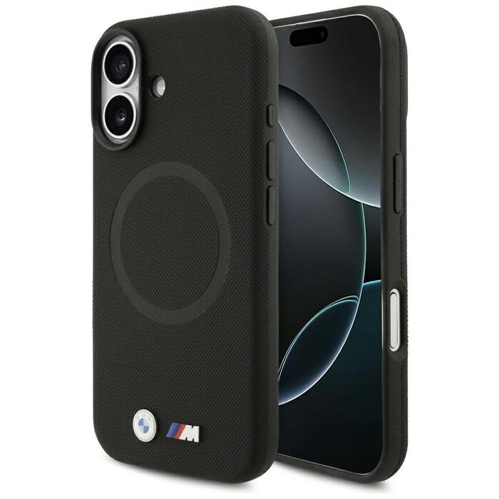 BMW M FW Metal Logo MagSafe Case Защитный Чехол для Apple iPhone 17 (BMHMP17S25PFWSMK)