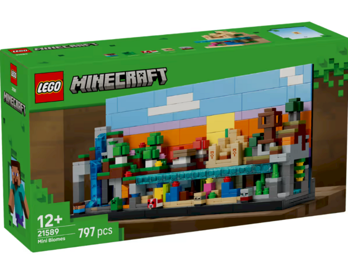 LEGO Minecraft 21589 Mini-Biome Konstruktors (21589)