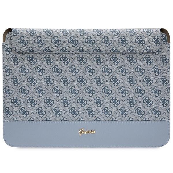 Guess Sleeve GUCS14PS4SGB Klēpjdatora maciņš 14" 4G Stripe Metal Logo / zils (GUCS14PS4SGB)