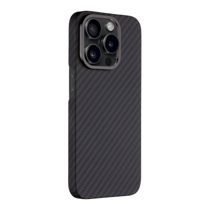 Tactical MagForce Aramid Cover Защитный чехол для Apple iPhone 15 Pro / чёрный (TA-57983115953)