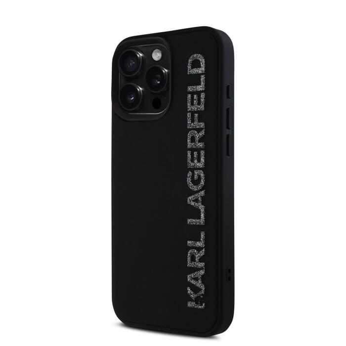 Karl Lagerfeld 3D Rubber Glitter Logo