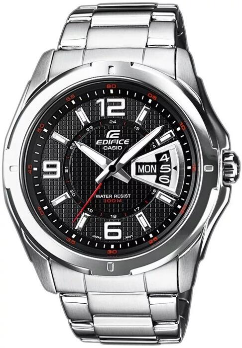 CASIO EF-129D-1AVEF Vīriešu pulkstenis (EF-129D-1AVEF)