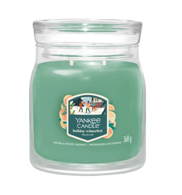 Yankee Candle Holiday Winterfest Aromātiskā svece 368 g (5038581167282)