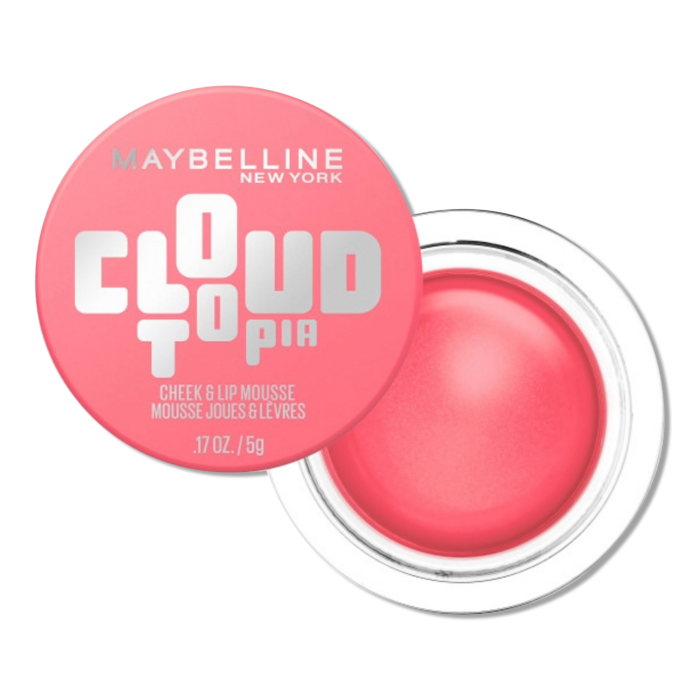 Maybelline Cloudtopia Cheek & Lip Mousse Мусс для щек и губ 07 Moonlit Rose 5 g (3600531717230)