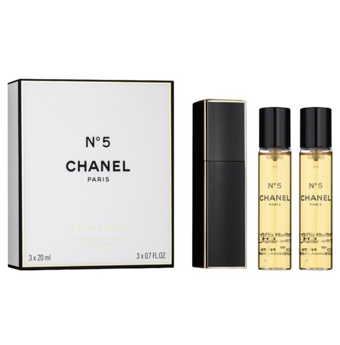 Chanel No.5 Twist&Spray Парфюм EDP 3x20ml (3145891254075)