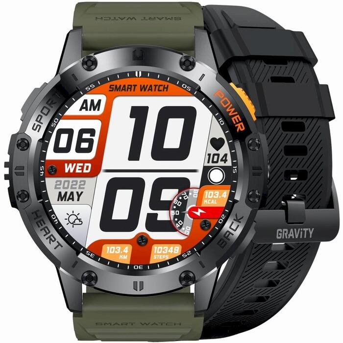 Smartwatch Gravity GT22-5 Смарт-часы / чёрный (GT22-5)