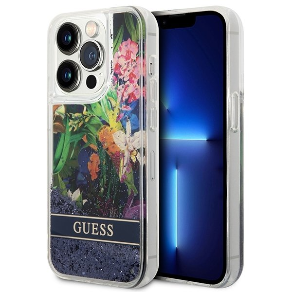 Guess GUHCP14XLFLSB Aizmugurējais Apvalks Priekš Apple