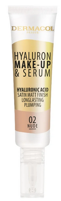 Dermacol Hyaluron Тональный Крем И Сыворотка 02 Nude 25 g (85978287)