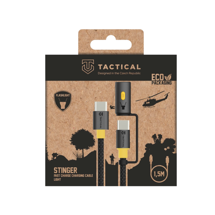 Tactical Stinger Cable USB-C/USB-C Kabelis 1