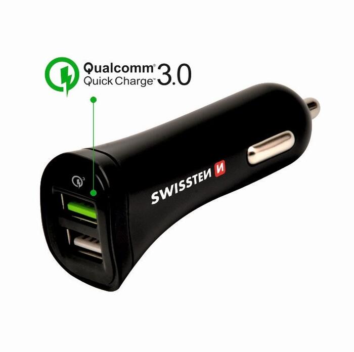 Swissten Quick Charge 3.0 Auto