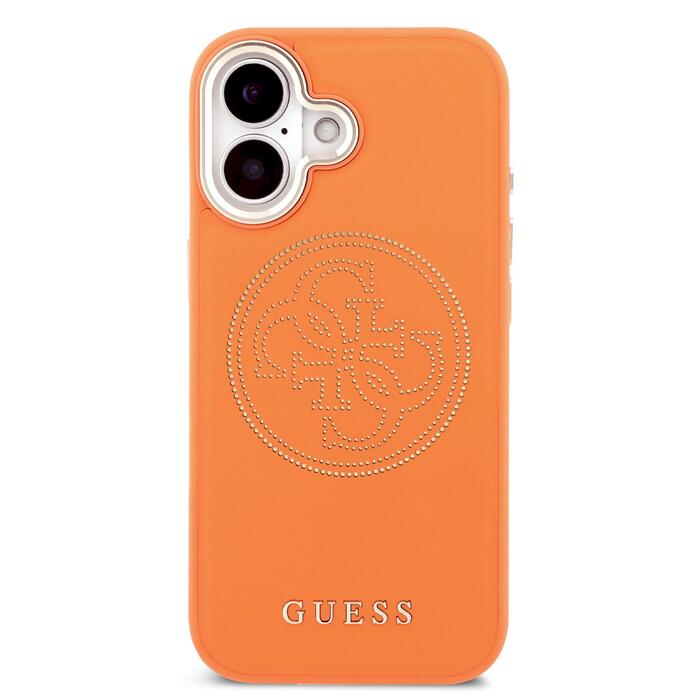 Guess PU Perforated 4G Logo MagSafe Case Чехол для Apple iPhone 17 (GUHMP17S5PG4SRGO)
