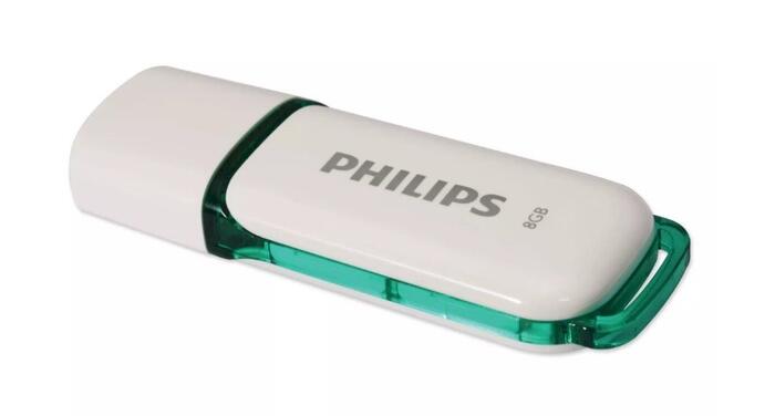 Philips FM08FD70B USB Zibatmiņa 8GB (FM08FD70B)