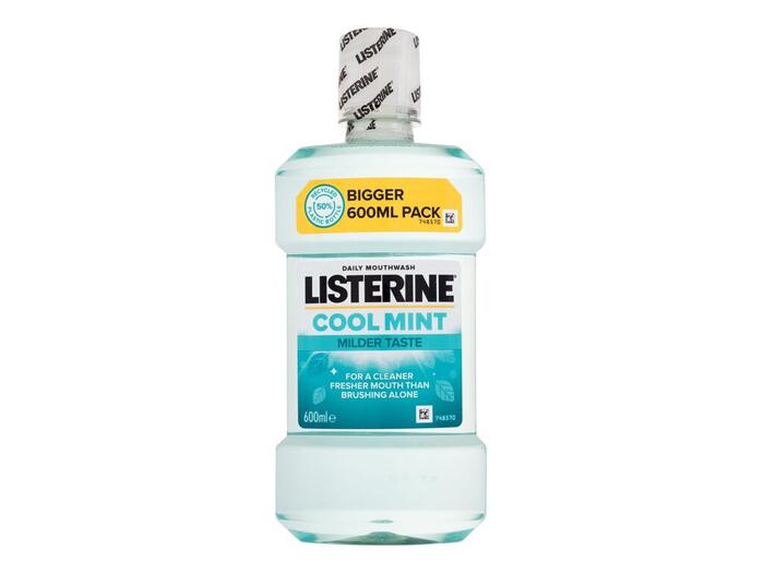 Listerine Cool Mint Mouthwash Ополаскиватель для полости рта 600ml (3574661566597)