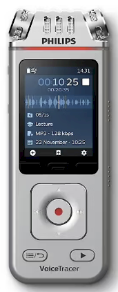 Philips DVT4115 Diktofons 8GB (DVT4115)