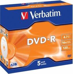 Verbatim Matricas DVD-R AZO  4.7GB