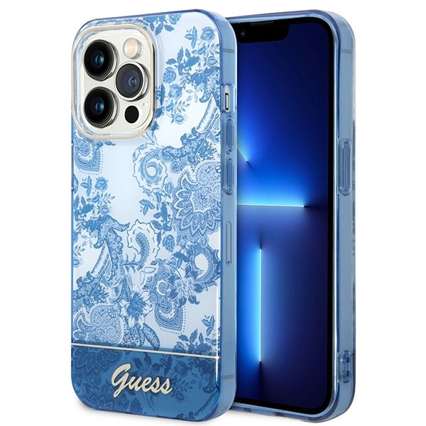 Guess GUHCP14LHGPLHB Чехол для Apple iPhone 14 Pro (GUHCP14LHGPLHB)