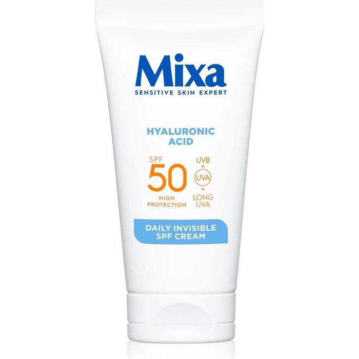 Mixa Hyaluronic Acid Daily Invisible SPF Cream Крем для лица SPF50 50 ml (3600551153308)