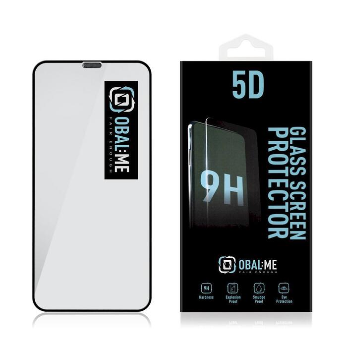 OBAL:ME 5D Glass Screen Protector Защитное стекло для Apple iPhone 11 Pro/XS/X / чёрный (57983116077)