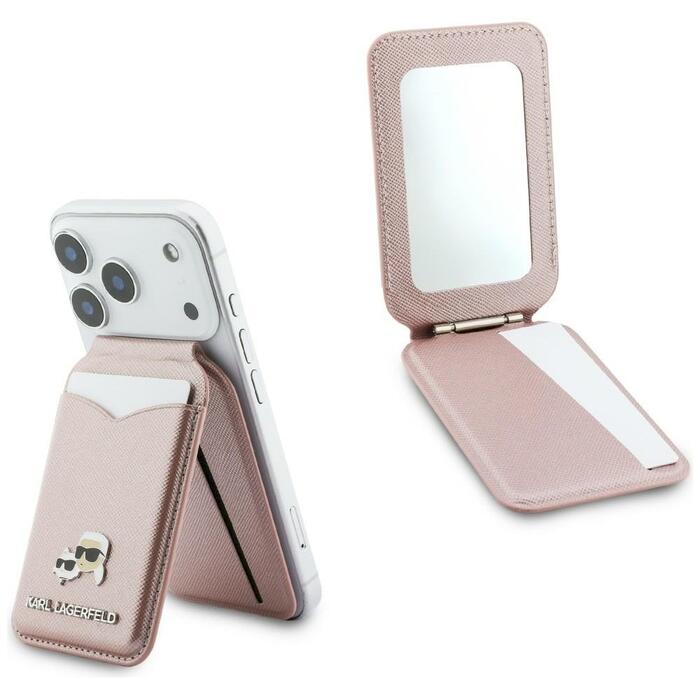 Karl Lagerfeld Karl Lagerfeld MagSafe Kartes Turētājs‑Maks