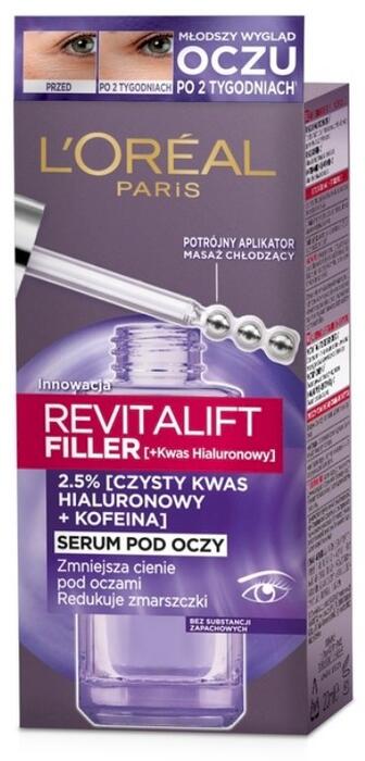 L´Oréal Paris Revitalift Filler Hyaluronic Acid + Caffeine Acu Serums 20 ml (3600524025564)