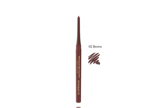 Dermacol Waterproof Micro Карандаш для Глаз 02 Brown 0.3 g (85974661)