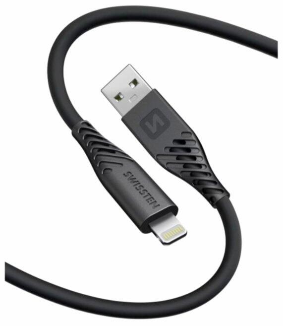 Swissten Soft Silicone USB - Lightning
