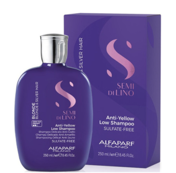 Alfaparf Milano Semi Di Lino Blonde Intense Шампунь Против Желтизны 250ml (8022297133362)