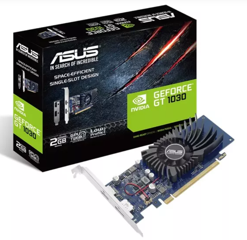 Asus NVIDIA GeForce GT1030-2G-BRK 2GB Videokarte (90YV0AT2-M0NA00)